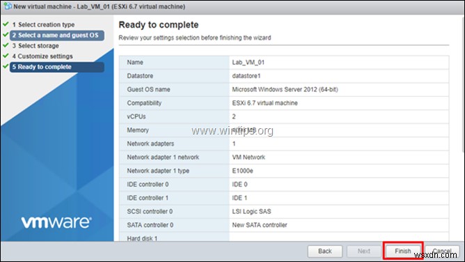 কিভাবে vSphere হাইপারভাইজার ESXi 6.7 এ একটি ভার্চুয়াল মেশিন তৈরি করবেন