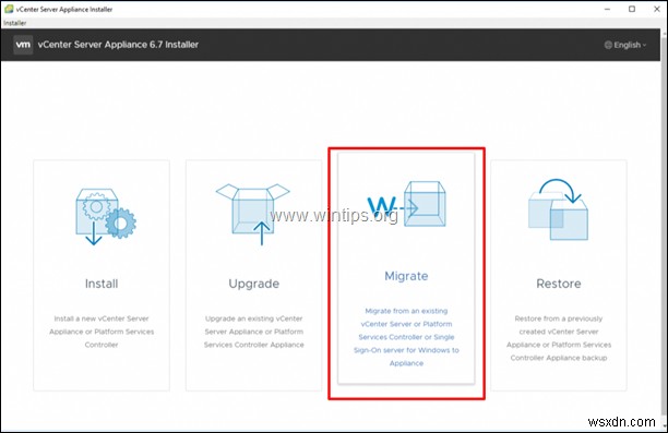 কিভাবে উইন্ডোজের ভিএমওয়্যার vCenter সার্ভারকে VCSA 6.7 এ স্থানান্তর করা যায়