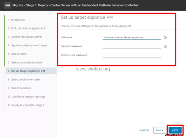 কিভাবে উইন্ডোজের ভিএমওয়্যার vCenter সার্ভারকে VCSA 6.7 এ স্থানান্তর করা যায়