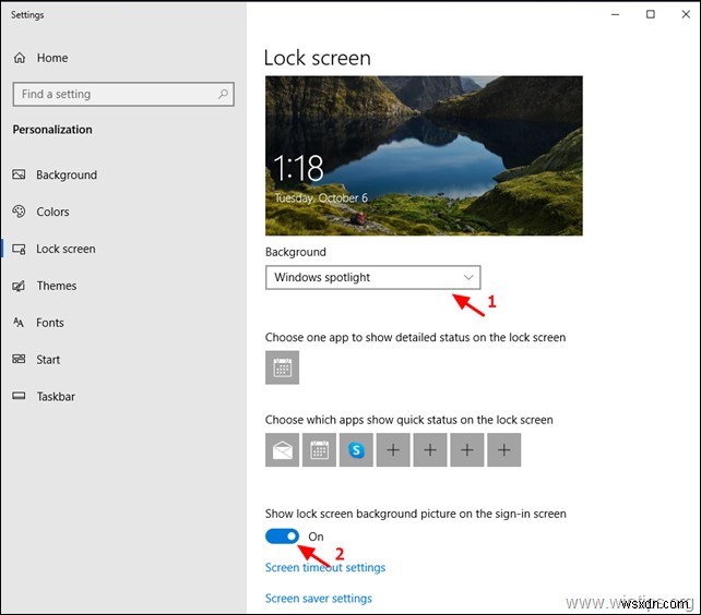 FIX:Windows Spotlight Windows 10 এ কাজ করছে না (সমাধান)