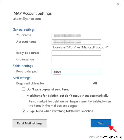 FIX:IMAP ফোল্ডারগুলি আউটলুক ফলকে দেখানো হচ্ছে না৷ (সমাধান)