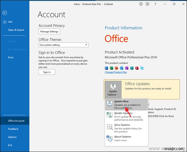 FIX:Outlook 2016 সার্চ কাজ করছে না।