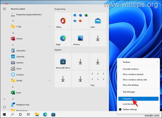 Windows 11-এ ক্লাসিক Windows 10 স্টার্ট মেনু কীভাবে পাবেন।