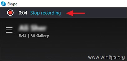 Windows 10 এ স্কাইপ কল কিভাবে রেকর্ড করবেন।