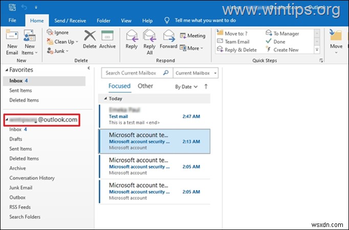 ডেস্কটপ অ্যাপের জন্য Outlook-এ 2-পদক্ষেপ যাচাইকরণ সহ Outlook.com কিভাবে সেটআপ করবেন।
