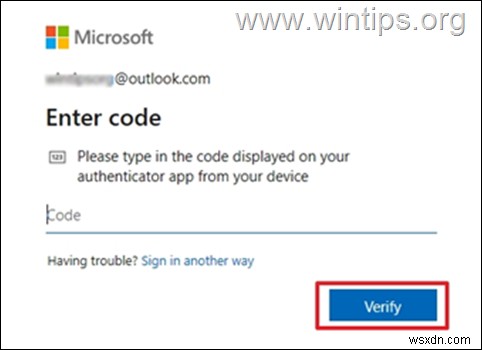 ডেস্কটপ অ্যাপের জন্য Outlook-এ 2-পদক্ষেপ যাচাইকরণ সহ Outlook.com কিভাবে সেটআপ করবেন।