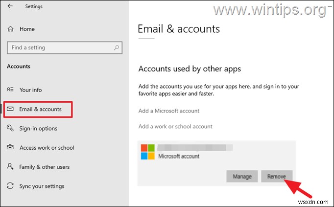 Windows 10-এ Microsoft অ্যাকাউন্টকে স্থানীয় অ্যাকাউন্টে কীভাবে স্যুইচ করবেন।