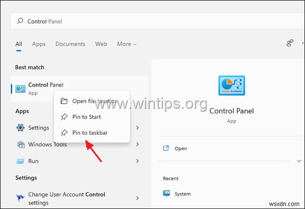 Windows 11 এ কিভাবে কন্ট্রোল প্যানেল খুলবেন