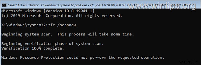 FIX:Windows Resource Protection SFC/SCANNOW কমান্ড (সমাধান) এ অনুরোধকৃত অপারেশন সম্পাদন করতে পারেনি