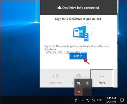 Windows 10 এ OneDrive অ্যাপ কিভাবে রিসেট করবেন।