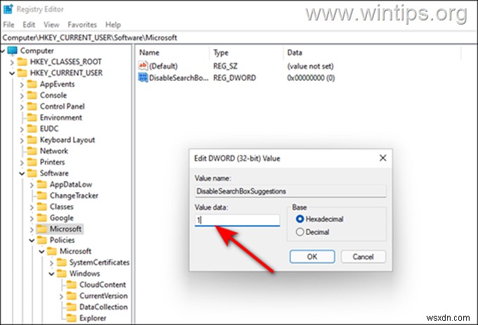 Windows 10/11 স্টার্ট মেনুতে কিভাবে ওয়েব সার্চ ফলাফল অক্ষম করবেন।