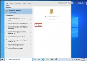 Windows 10/11 এ কিভাবে ওয়েব বা উইন্ডোজ শংসাপত্রগুলি সরাতে হয়।
