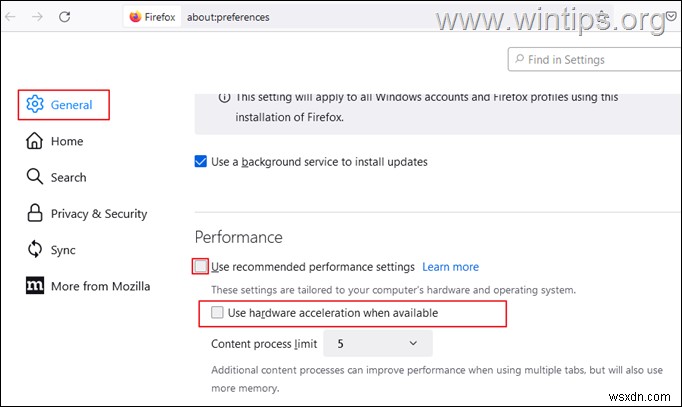 Windows 10/11-এ ফায়ারফক্সের উচ্চ CPU ব্যবহার ফিক্স করুন।