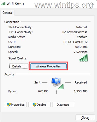 Windows 10/11 এ কিভাবে সংরক্ষিত Wi-Fi পাসওয়ার্ড দেখতে হয়।