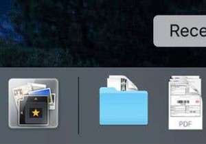 কিভাবে MacOS ডক থেকে সাম্প্রতিক আইটেমগুলি অ্যাক্সেস করবেন