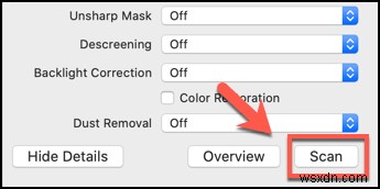 ম্যাকে চিত্র ক্যাপচারের সাথে কীভাবে স্ক্যান করবেন