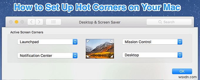 ম্যাকোসে হট কর্নারগুলি কী এবং এটি কীভাবে সেট আপ করবেন