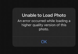 আইফোনে  এই ছবির একটি উচ্চ মানের সংস্করণ লোড করার সময় একটি ত্রুটি ঘটেছে  কীভাবে ঠিক করবেন