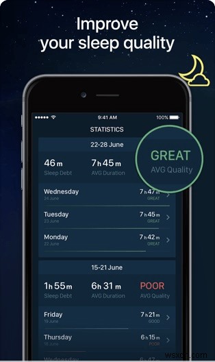 আপনার ঘুম নিরীক্ষণ এবং উন্নত করার জন্য আইফোন অ্যাপস 