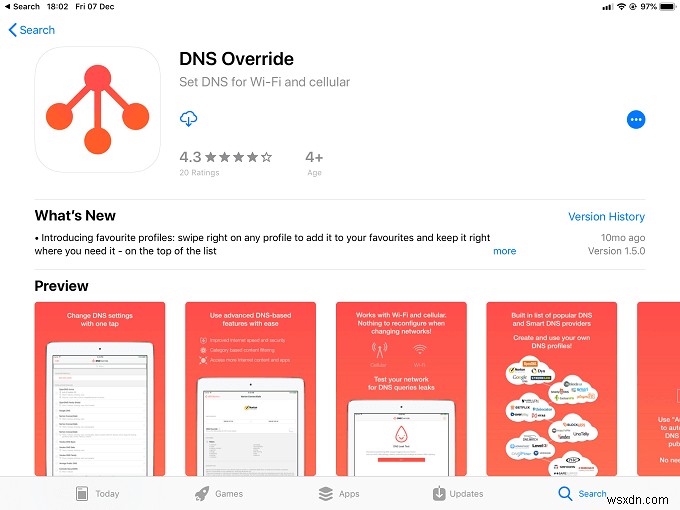 ডিএনএস ওভাররাইড সহ iOS-এ সেলুলারে কাস্টম DNS সার্ভার ব্যবহার করুন
