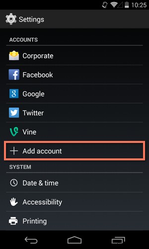 Android বেসিক:আপনার ইমেল সেট আপ করা