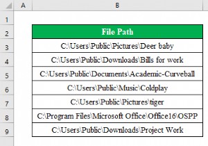 কিভাবে এক্সেলে পাথ থেকে ফাইলের নাম পেতে হয় (6 সহজ পদ্ধতি) 