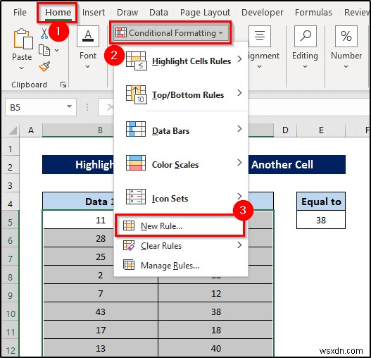 Excel এ সূত্র সহ শর্তসাপেক্ষ বিন্যাস