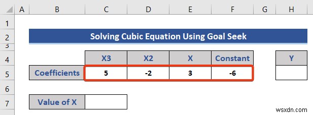 Excel এ সমীকরণ সমাধান করা (5টি দরকারী উদাহরণ)