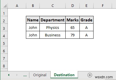 Excel এ উন্নত ফিল্টার সহ অন্য শীটে ডেটা কপি করতে VBA