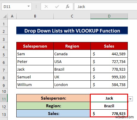 এক্সেল ডেটা যাচাইকরণে কাস্টম VLOOKUP ফর্মুলা কীভাবে ব্যবহার করবেন