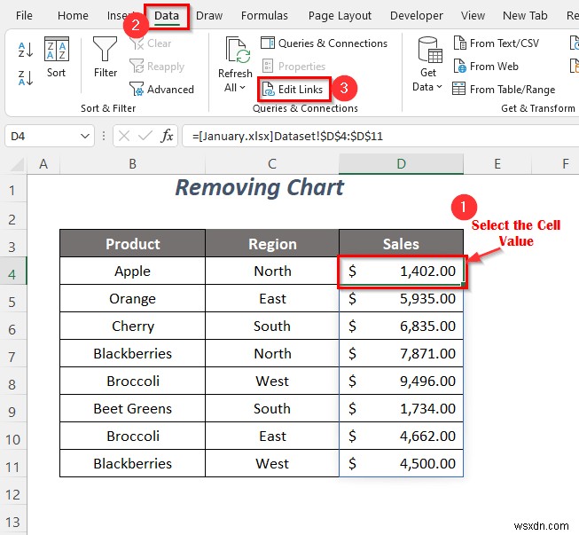 [ফিক্স]:Excel Edit Links পরিবর্তন সোর্স কাজ করছে না