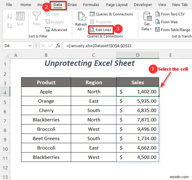 [ফিক্স]:Excel Edit Links পরিবর্তন সোর্স কাজ করছে না