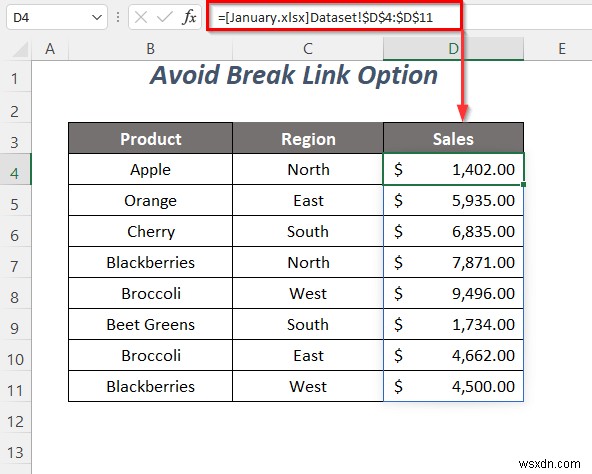 [ফিক্স]:Excel Edit Links পরিবর্তন সোর্স কাজ করছে না