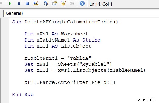 Excel VBA:অটোফিল্টার সরান যদি এটি থাকে (7 উদাহরণ)