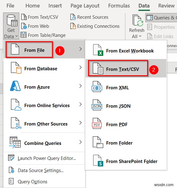 কলামগুলি সহ স্বয়ংক্রিয়ভাবে এক্সেলে CSV ফাইল কীভাবে খুলবেন (3টি পদ্ধতি)