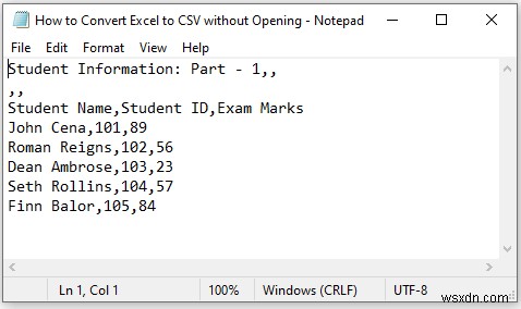 কিভাবে এক্সেলকে না খুলে CSV-তে রূপান্তর করবেন (৪টি সহজ পদ্ধতি)