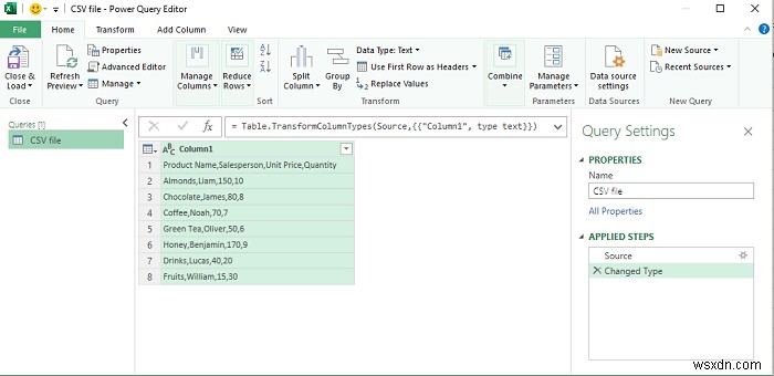 এক্সেলে কলাম সহ CSV ফাইল কীভাবে খুলবেন (3টি সহজ উপায়)