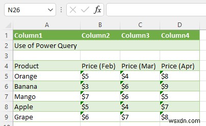 কিভাবে CSV কে XLSX তে রূপান্তর করবেন (4টি দ্রুত পদ্ধতি)