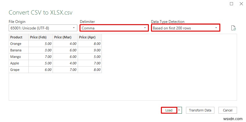 কিভাবে CSV কে XLSX তে রূপান্তর করবেন (4টি দ্রুত পদ্ধতি)