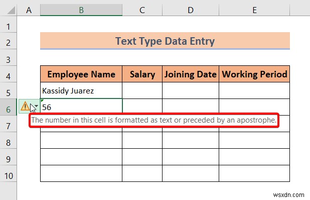 Excel এ ডেটা এন্ট্রির প্রকার (একটি দ্রুত ওভারভিউ)