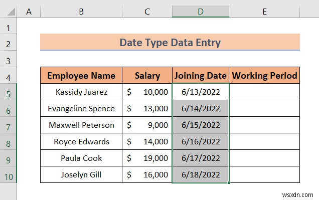 Excel এ ডেটা এন্ট্রির প্রকার (একটি দ্রুত ওভারভিউ)