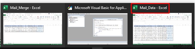 Excel থেকে Excel-এ মেল মার্জ (সহজ পদক্ষেপ সহ)