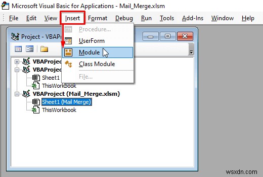 Excel থেকে Excel-এ মেল মার্জ (সহজ পদক্ষেপ সহ)