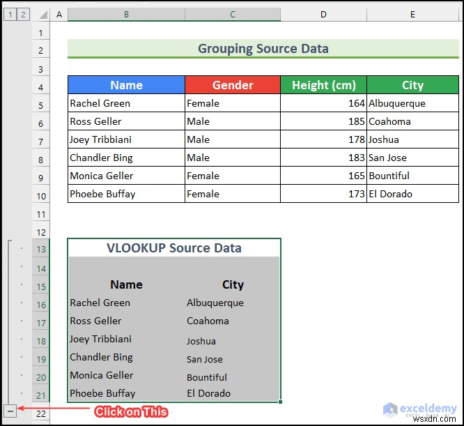 এক্সেলে VLOOKUP সোর্স ডেটা কীভাবে লুকাবেন (5টি সহজ উপায়)