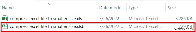 কিভাবে এক্সেল ফাইলকে ছোট আকারে সংকুচিত করবেন (৭টি সহজ পদ্ধতি)