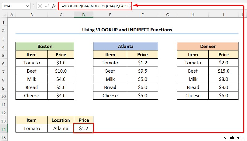 এক্সেলে VLOOKUP ব্যবহার করে কীভাবে ডেটা ম্যাপ করবেন (4টি দ্রুত উপায়)