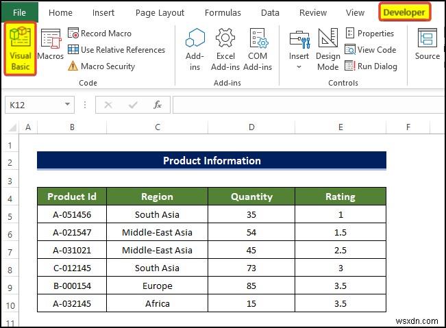 Excel VBA:পূর্ণ স্ক্রিনে ব্যবহারকারীর ফর্ম দেখান (4টি সহজ উপায়)