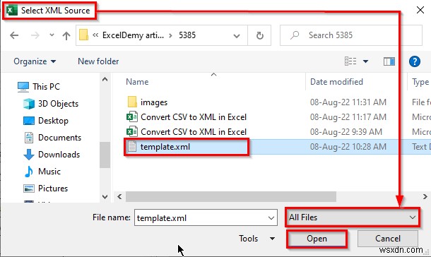 কিভাবে এক্সেলে CSV কে XML-এ রূপান্তর করবেন (সহজ ধাপে)