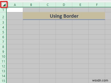 How to Draw to Scale in Excel (2 সহজ উপায়)