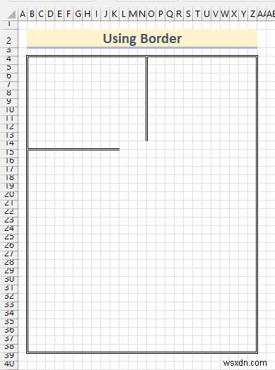 How to Draw to Scale in Excel (2 সহজ উপায়)